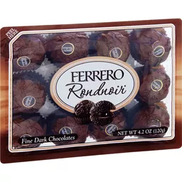 Ferrero Rondnoir Fine Dark Chocolates, Chocolate