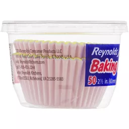 Reynolds Kitchens Reynolds Pastels Baking Cups 50 Ea, Frosting, Toppings &  Decorations