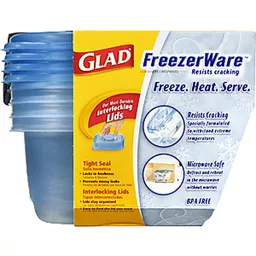 Save on Glad FreezerWare Containers with Lids Small Order Online