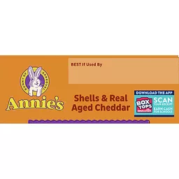 Annie's Macaroni & Cheese, Shells & Real Aged Cheddar - 6 oz