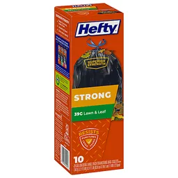 Hefty Ultra Strong Lawn and Leaf Large Trash Bags  