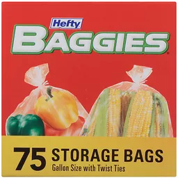Glad Storage Bags, Original Twist-Tie, Gallon Size 100 bags Reviews 2023