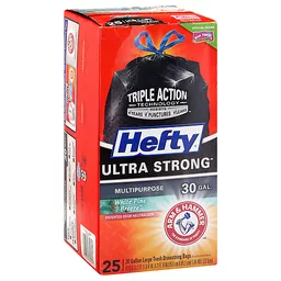Hefty® Ultra Strong™ Multipurpose White Pine Breeze 30 Gallon Drawstring Trash  Bags, 25 ct - Gerbes Super Markets