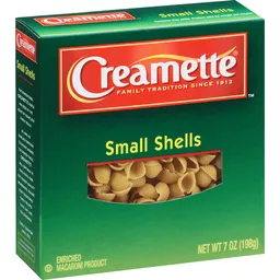 Creamette Small Shells, Tubes & Shells