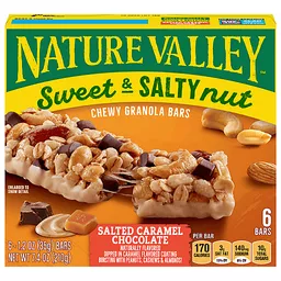 Nature Valley Granola Bars, Almond, Chewy 6 Ea