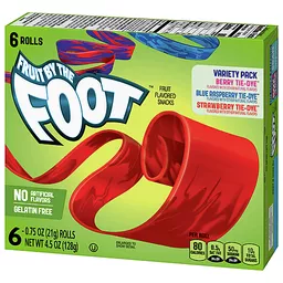 Fruit-by-Foot Assorted Flavoured Fruit Rolls