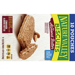 Nature Valley Cinnamon Almond Butter Biscuits - Shop Granola