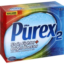 Purex 2 Stain Fighters + Bright Booster Color Safe Bleach, 44