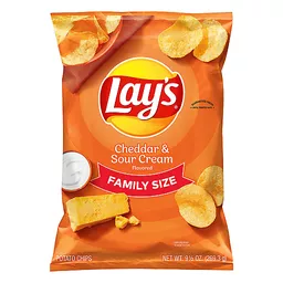 Lay's Lay's Sour Cream & Onion Potato Chips 9.5 Ounce