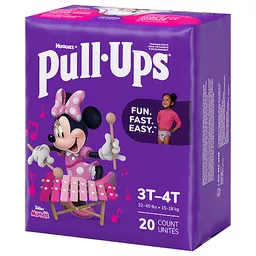 Pull-Ups Learning Designs Girls' Potty Training Pants, 3T-4T (32-40 lbs),  40 ct - Fry's Food Stores