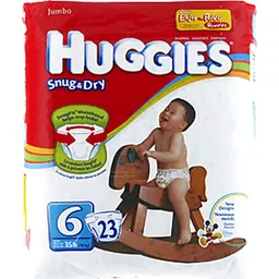 Huggies Snug & Dry Size 6 Diapers - 23 CT, Diapers & Training Pants