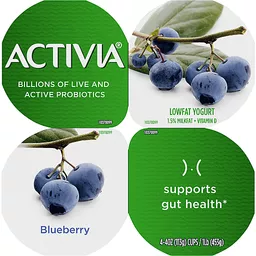 FNS15- Yogur ACTIVIA Libre de Grasa - 4pack - Fitted Nutrition