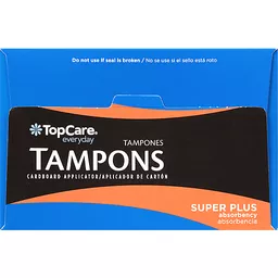 TopCare - TopCare, Everyday - Tampons, Regular Absorbency, Unscented (40  count), Shop