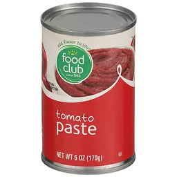 Food Club Tomato Paste 6 Oz Can | Diced Tomatoes & Pasta Paste 