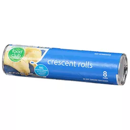Food Club Crescent Rolls 8 Ea  Refrigerated Dough, Bagels
