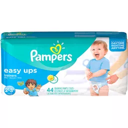 Pampers Easy Ups Training Pants Boys 2T-3T (16-34 lbs), 25 count - Pay Less  Super Markets