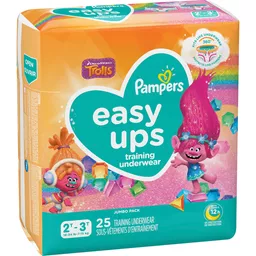 Pampers Easy Ups My Little Pony Training Pants Size 2T - 3T 25