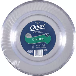 Chinet Crystal Dinner Plates (16 ct)