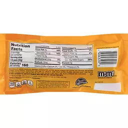 M&M'S Peanut Milk Chocolate Candy, Share Size Bag, 3.27 oz - City Market