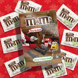 M&M's Milk Chocolate Fun Size Candy Christmas Storybook Gift, 5.07