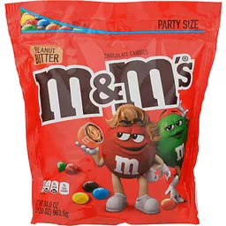 M&M's Peanut Chocolate Party Bulk Bag, Christmas Chocolate Gift