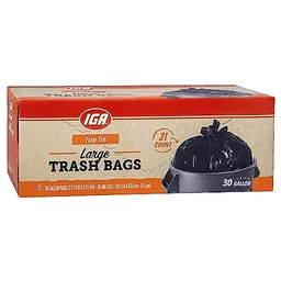 Essential Everyday Trash Bags 20 ea, Trash Bags