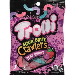Trolli Gummi Candy, Sour Brite, Crawlers 5 oz