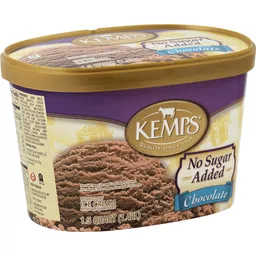Kemps Family Size Chocolate Chip Reduced Fat Ice Cream 1 gal, Ice Cream  Pails
