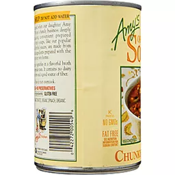 Amy's Organic Gluten Free Low Fat Chunky Vegetable Soup - 14.3oz
