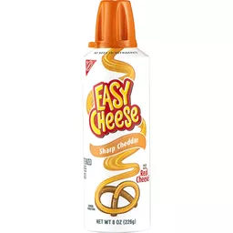 Easy Cheese Spray Can Cheddar - 8oz