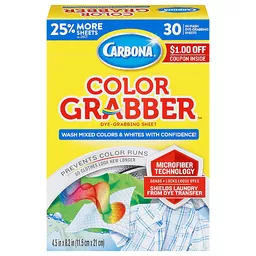 Carbona Color Grabber Dye-Grabbing Sheet, 45 count