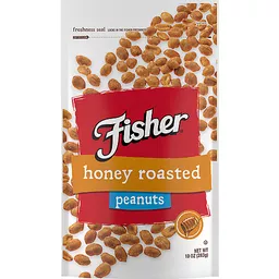 Fisher Honey Roasted Peanuts 10 Oz, Peanuts