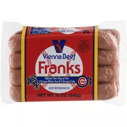 Vienna Beef Chicago's Hot Dog Franks, 12 oz 