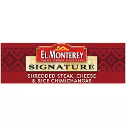 El Monterey Chimichanga, Shredded Steak, Cheese & Rice 1 Ea, Meat &  Seafood