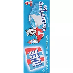 ICEE Frozen Blue Raspberry Cups 4ct : Ice Cream fast delivery by App or  Online