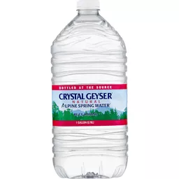 Crystal Geyser Natural Alpine Spring Water - 1 gal jug