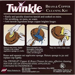 Twinkle 124g Copper and Brass Cleaner