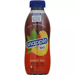 Snapple Peach Tea, 16 Fl Oz Glass Bottle