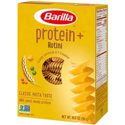 Barilla Protein + Rotini Grain & Legume Pasta 14.5 Oz. Box | Curls