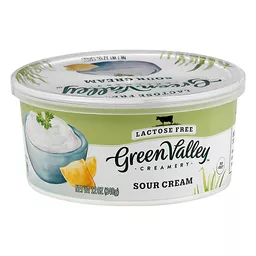 Green Valley Creamery Lactose Free Organic Sour Cream, 12 oz