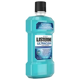 Listerine Cool Mint Antiseptic Mouthwash/Mouth Rinse for Bad Breath &  Plaque, 1.5 L