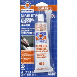 3 oz. Clear Silicone Adhesive Sealant