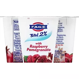 Thailand - FAGE Total 0% Split Cup: Raspberry Pomegranate - Fat