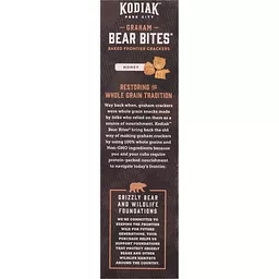 Kodiak Bear Bites Honey Graham Crackers 9 oz, Crackers
