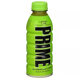 Prime Hydration Drink, Lemon Lime - 16.9 fl oz