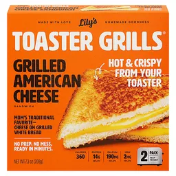 Lily's Toaster Grills® Grilled Ham & Cheese Sandwich, 2 ct / 7.4 oz - Fry's  Food Stores