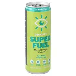 SUPER FUEL Natural Energy + Vitamin Drink - Your Kick In A Can – EBOOST