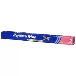 Reynolds Wrap Heavy Duty Aluminum Foil 75 sq ft package, Bags & Wraps