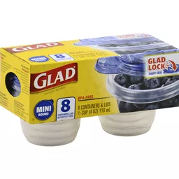 Save on Glad FreezerWare Containers with Lids Small Order Online Delivery