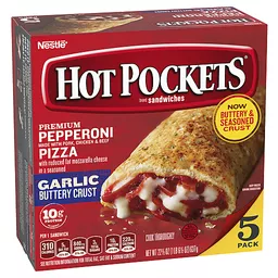 Hot Pocket Pepperoni Pizza Sandwiches Box 12pk - 54 Oz - Safeway